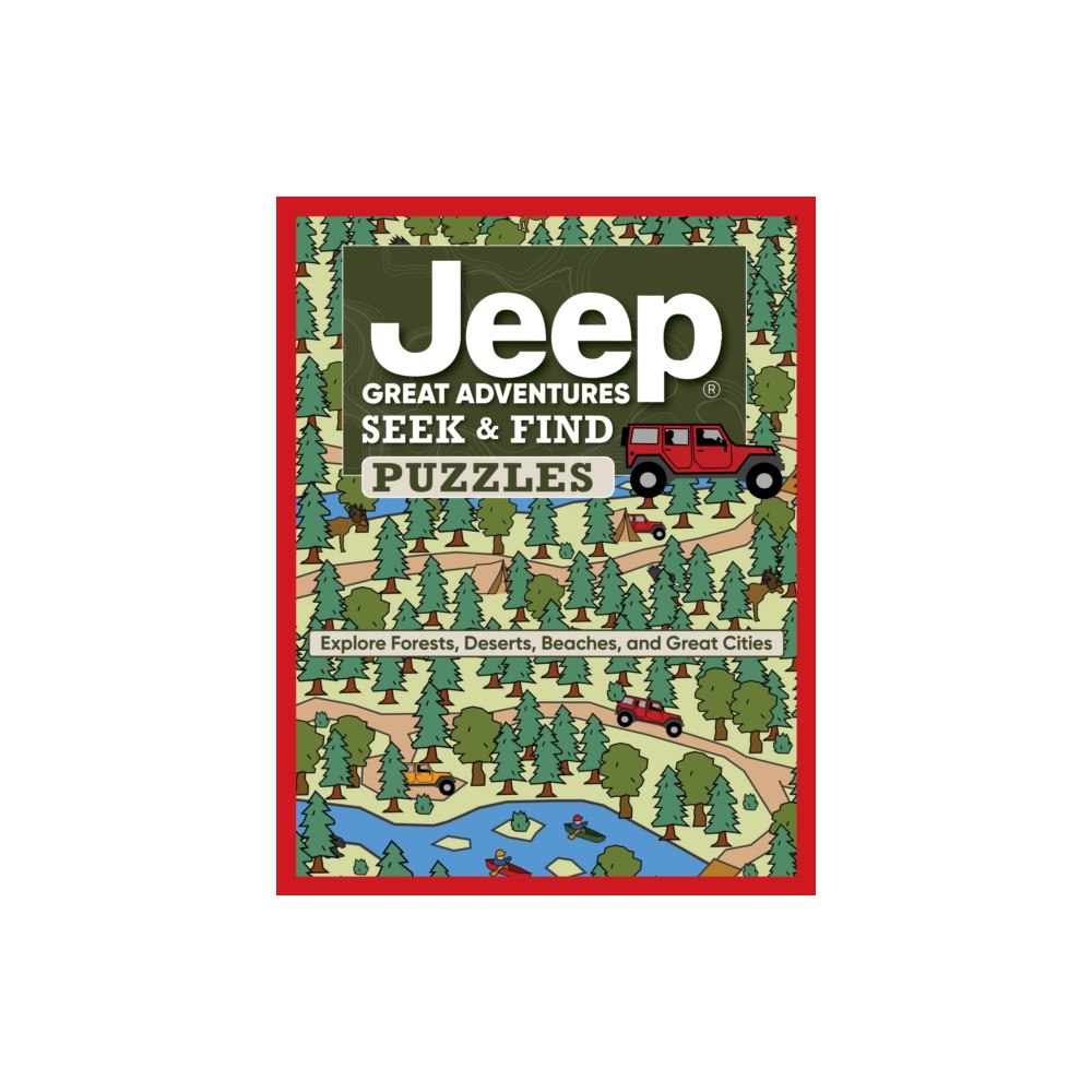 Fox Chapel Publishing Jeep® Great Adventures Seek & Find Puzzles (häftad, eng)