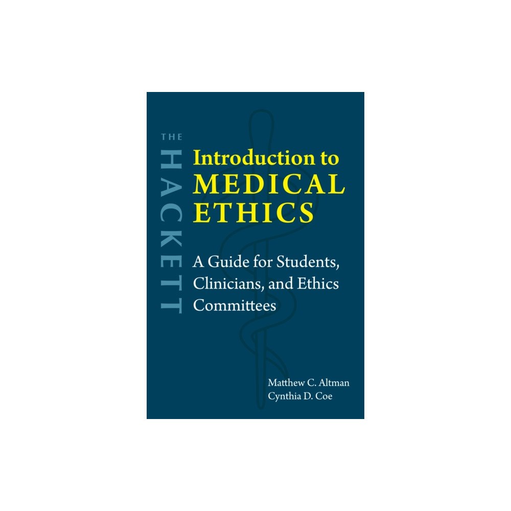Hackett Publishing Co, Inc The Hackett Introduction to Medical Ethics (häftad, eng)