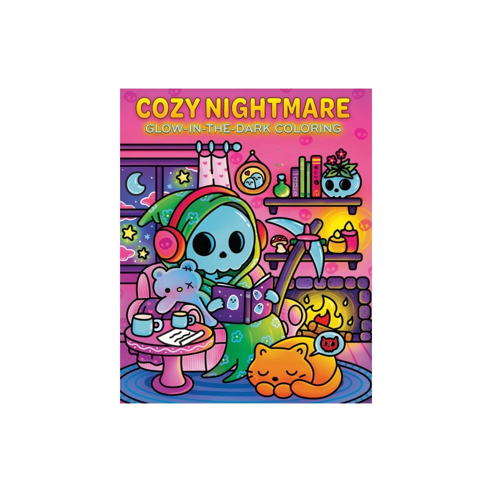 Thunder Bay Press Cozy Nightmare Glow-in-the-Dark Coloring (häftad, eng)