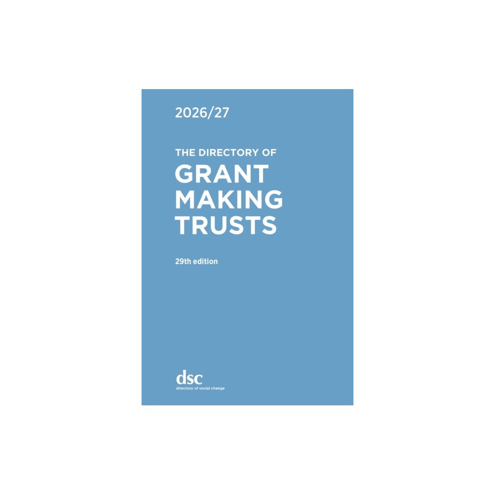 Directory of Social Change The Directory of Grant Making Trusts 2026/27 (inbunden, eng)