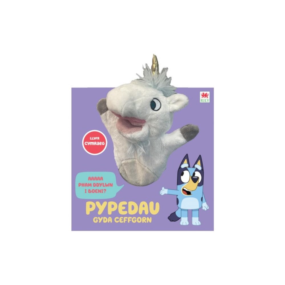 Rily Publications Ltd Cyfres Bluey: Pypedau gyda Ceffgorn (bok, board book, wel)