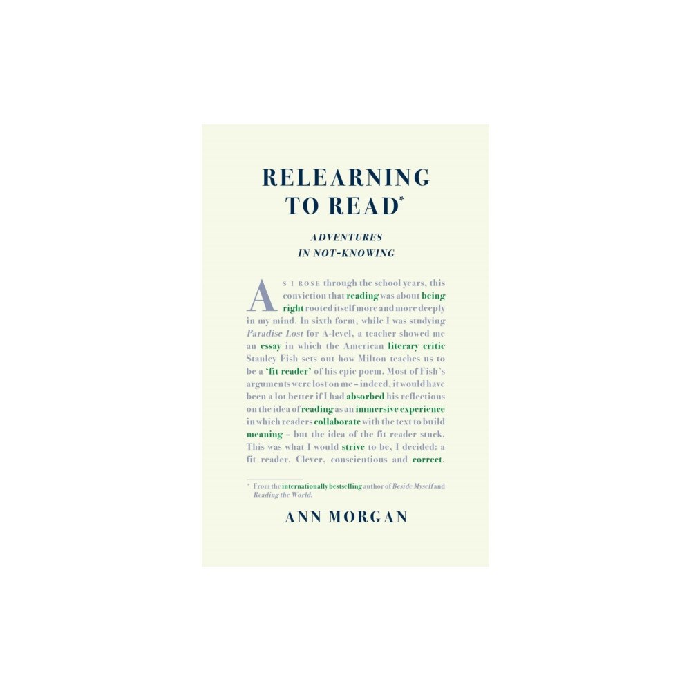 Renard Press Ltd Relearning to Read (häftad, eng)