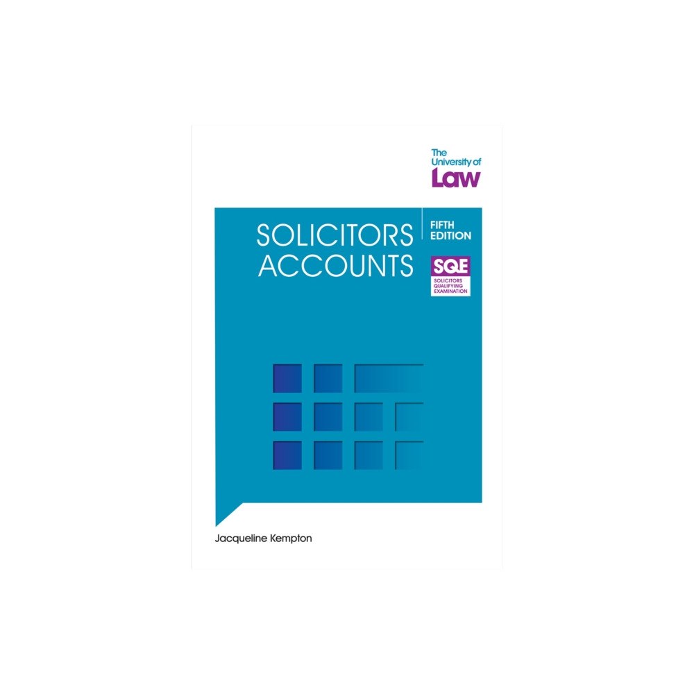 The University of Law Publishing Limited SQE Solicitors Accounts 5e (häftad, eng)