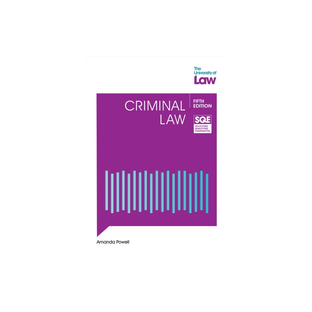 The University of Law Publishing Limited SQE Criminal Law 5e (häftad, eng)