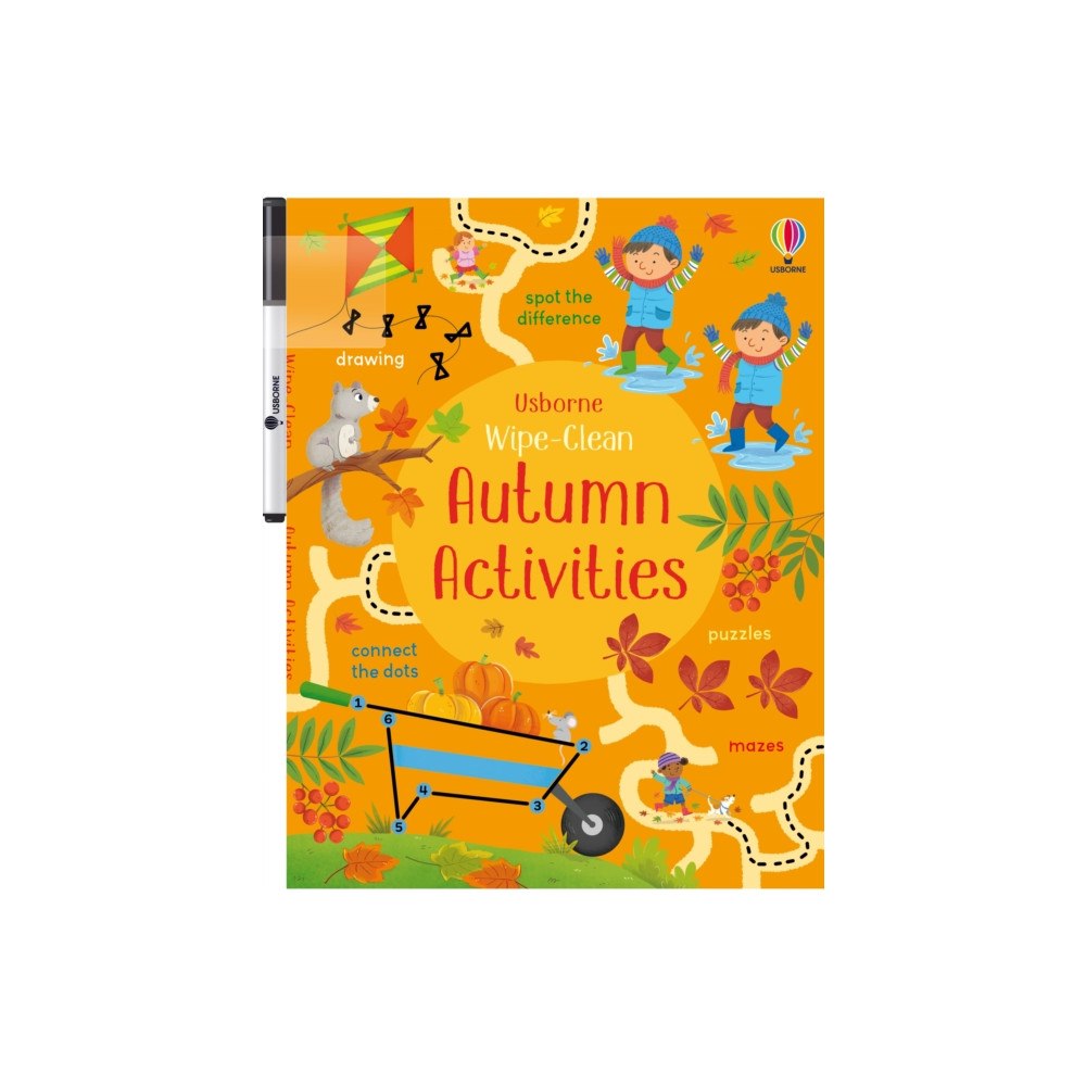 Usborne Publishing Ltd Wipe-Clean Autumn Activities (häftad, eng)