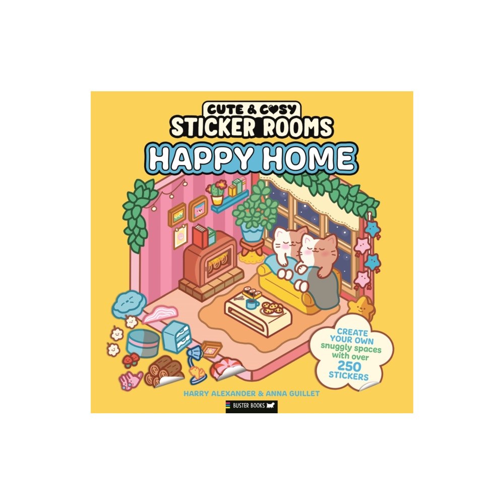 Michael O'Mara Books Ltd Sticker Rooms: Happy Home (häftad, eng)