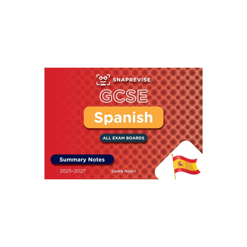Miralo Education Group SnapRevise GCSE Spanish Summary Notes (häftad, eng)