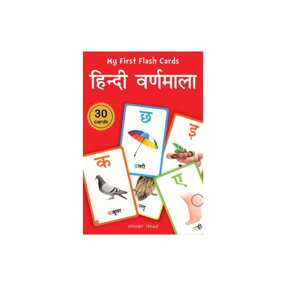 Prakash Books My First Flash Cards : Hindi Varnamala (häftad, eng)