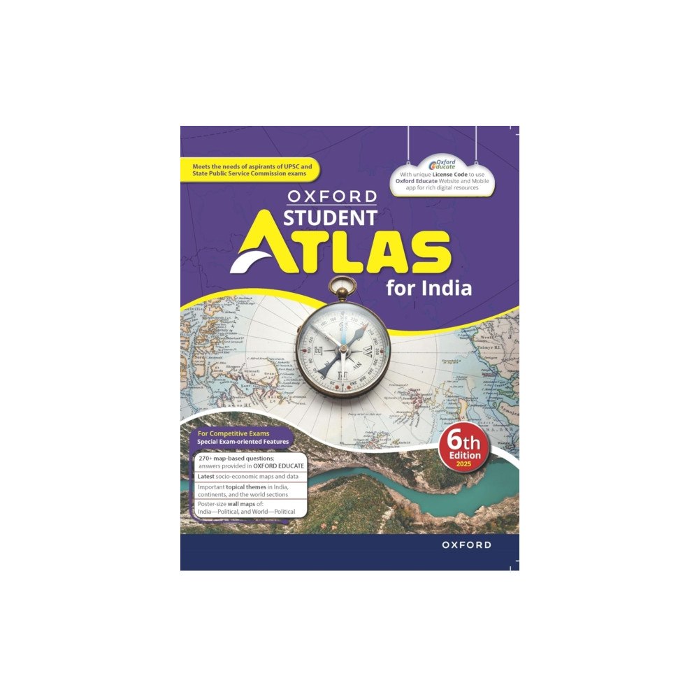 OUP India Oxford Student Atlas for India (häftad, eng)