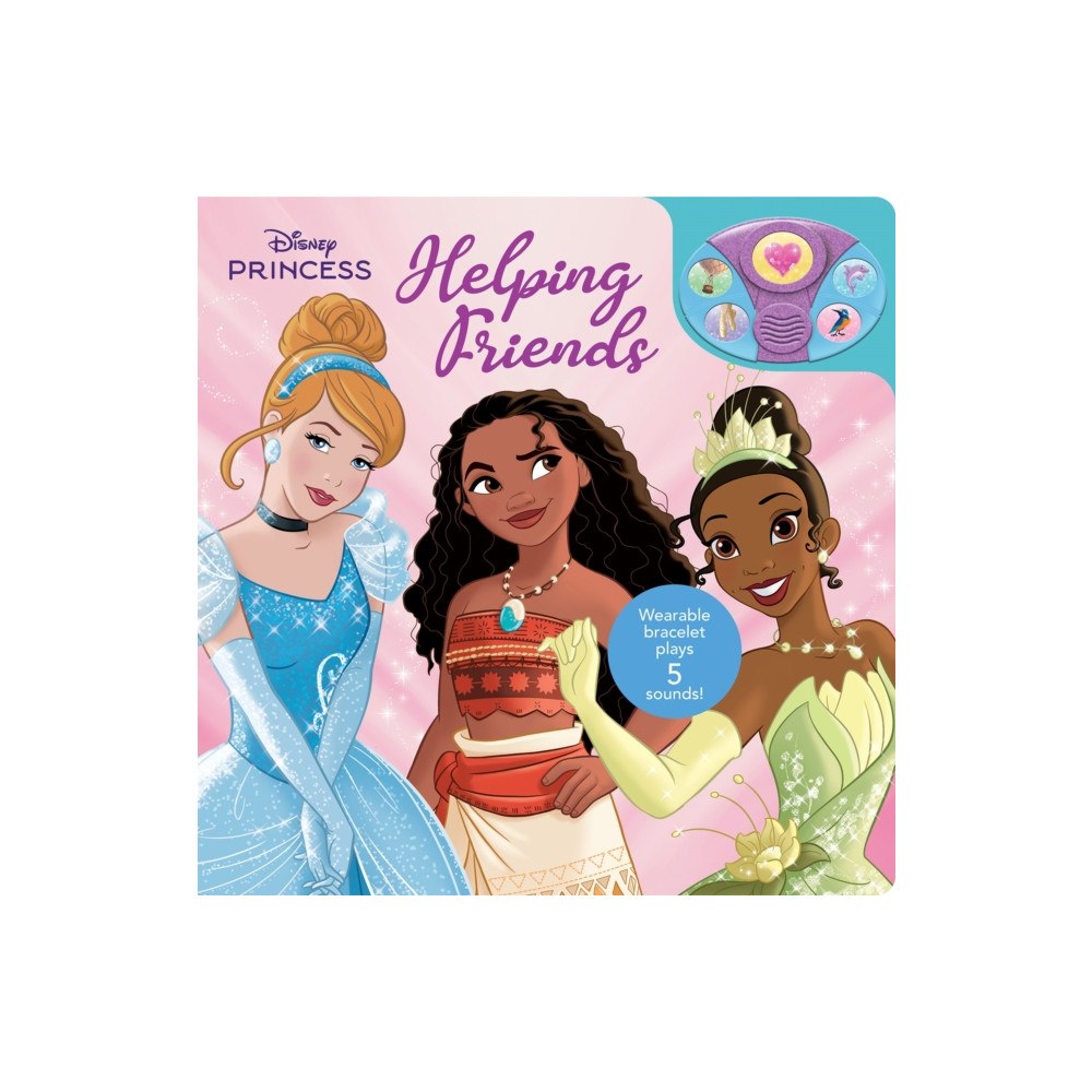 Phoenix International Publications, Incorporated Disney Princess: Helping Friends Book and Bracelet Sound Book (bok, board book, eng)