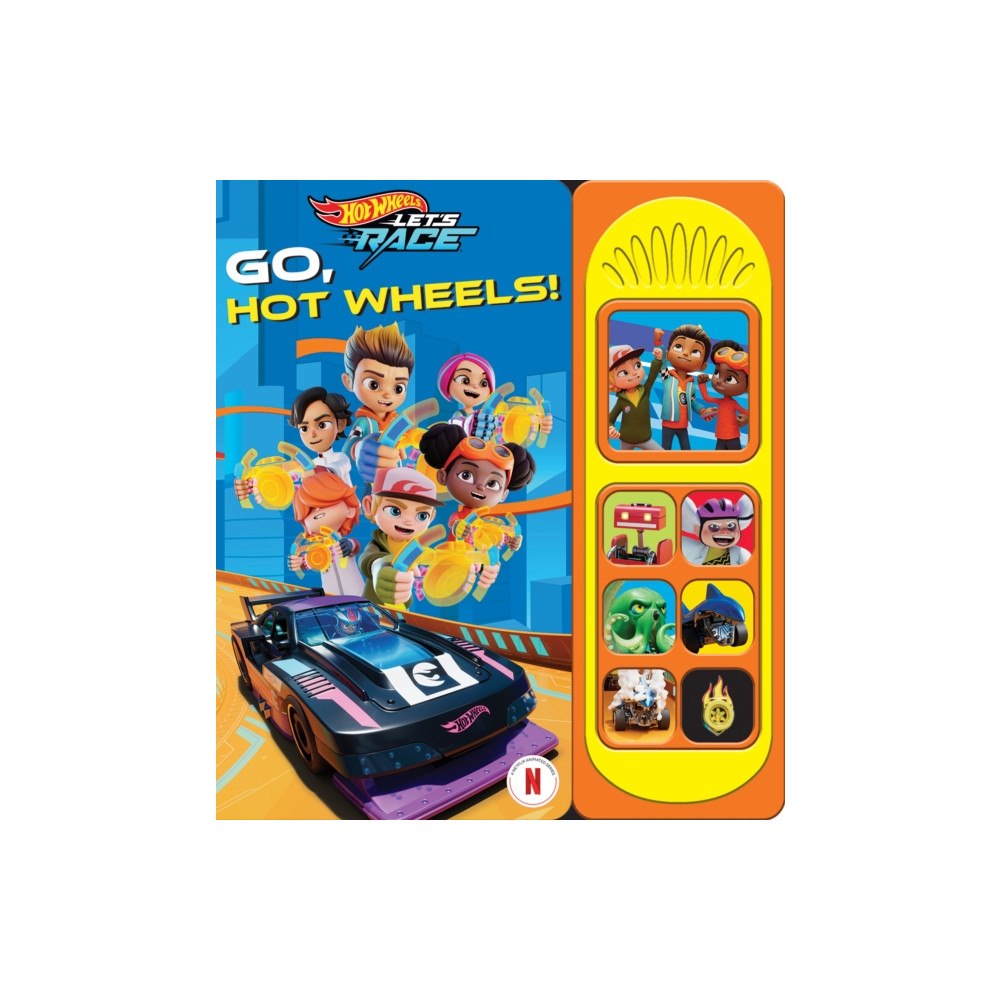 Phoenix International Publications, Incorporated Hot Wheels Let's Race: Go, Hot Wheels! Sound Book (bok, board book, eng)