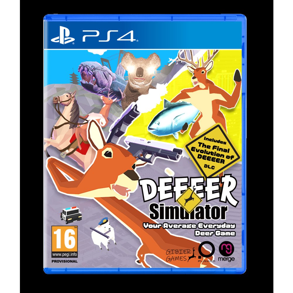 Spel DEEEER Simulator: Your Average Everyday Deer Game PS4