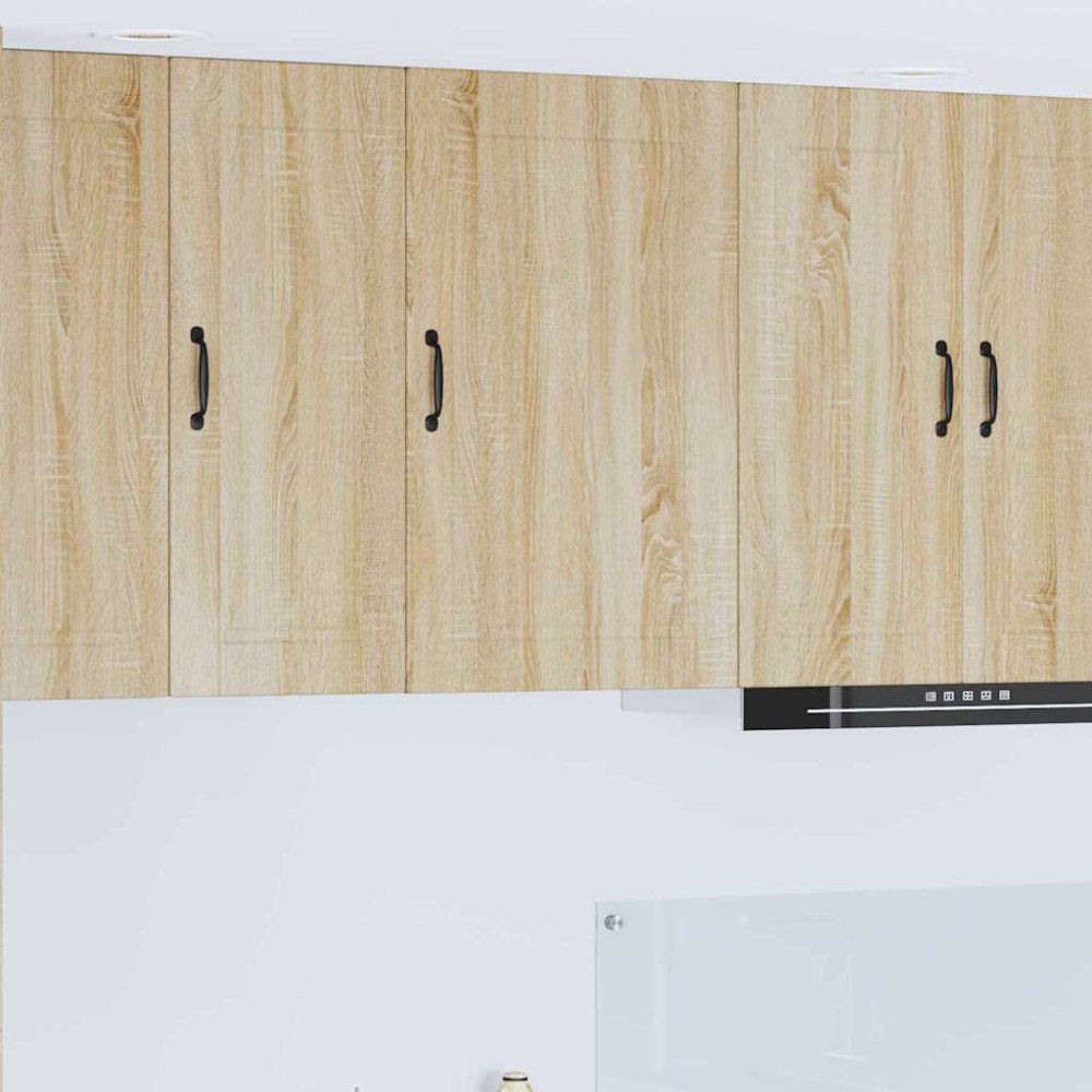 vidaXL Köksskåp med hylla Sonoma-ek 50 x 31 x 80 cm Konstruerat trä