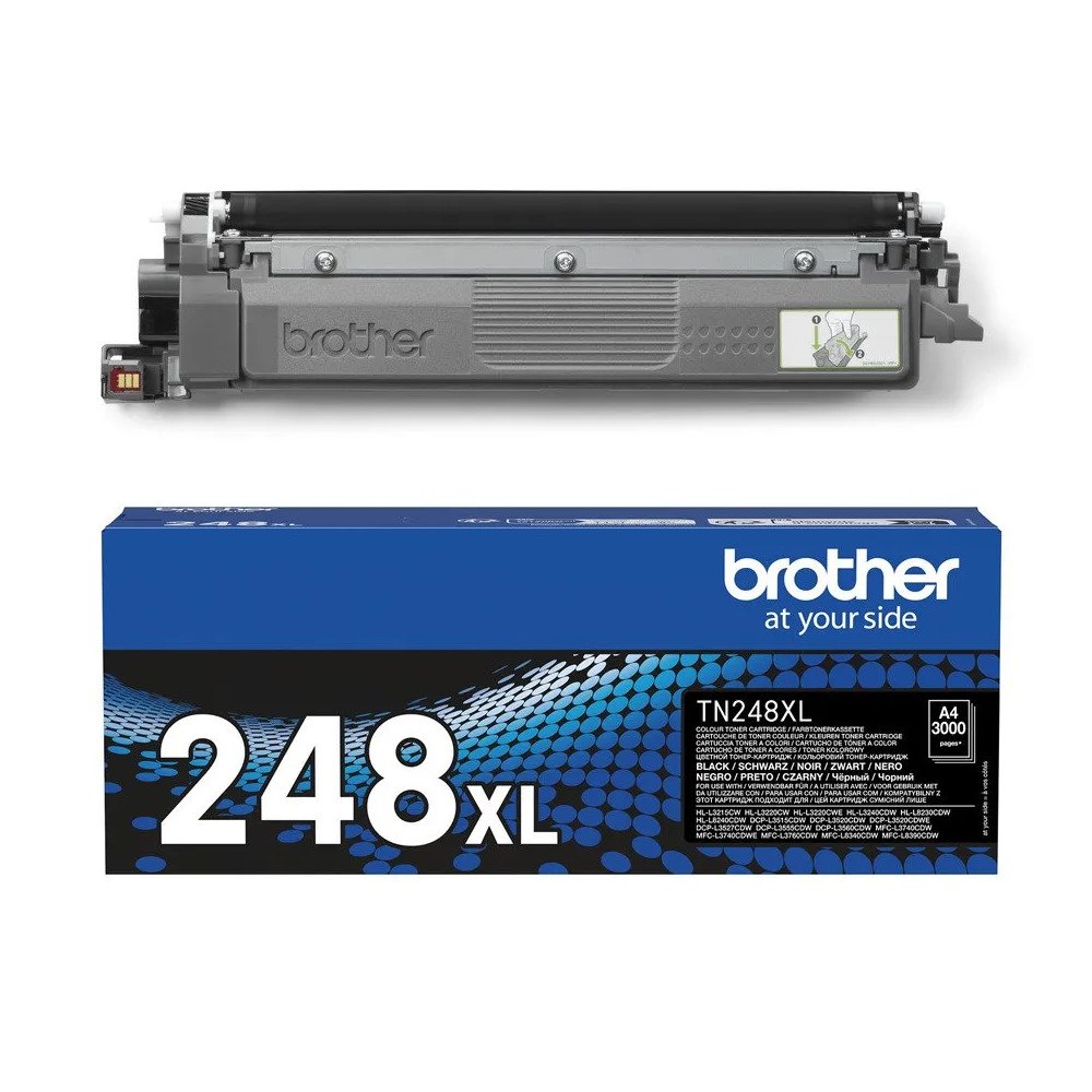 Brother Brother TN248XLBK - Lång livslängd - svart - original - tonerkassett