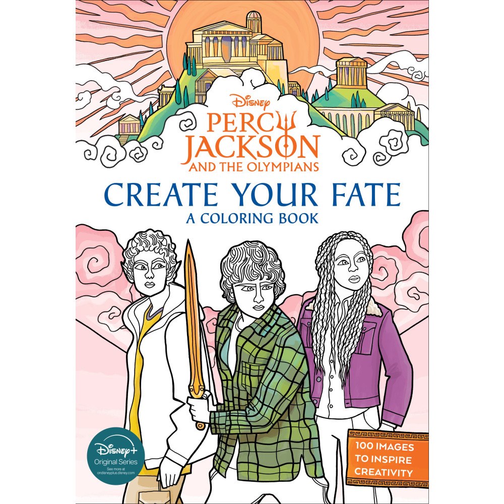 Disney Percy Jackson and the Olympians: Create Your Fate: A Coloring Book (häftad, eng)