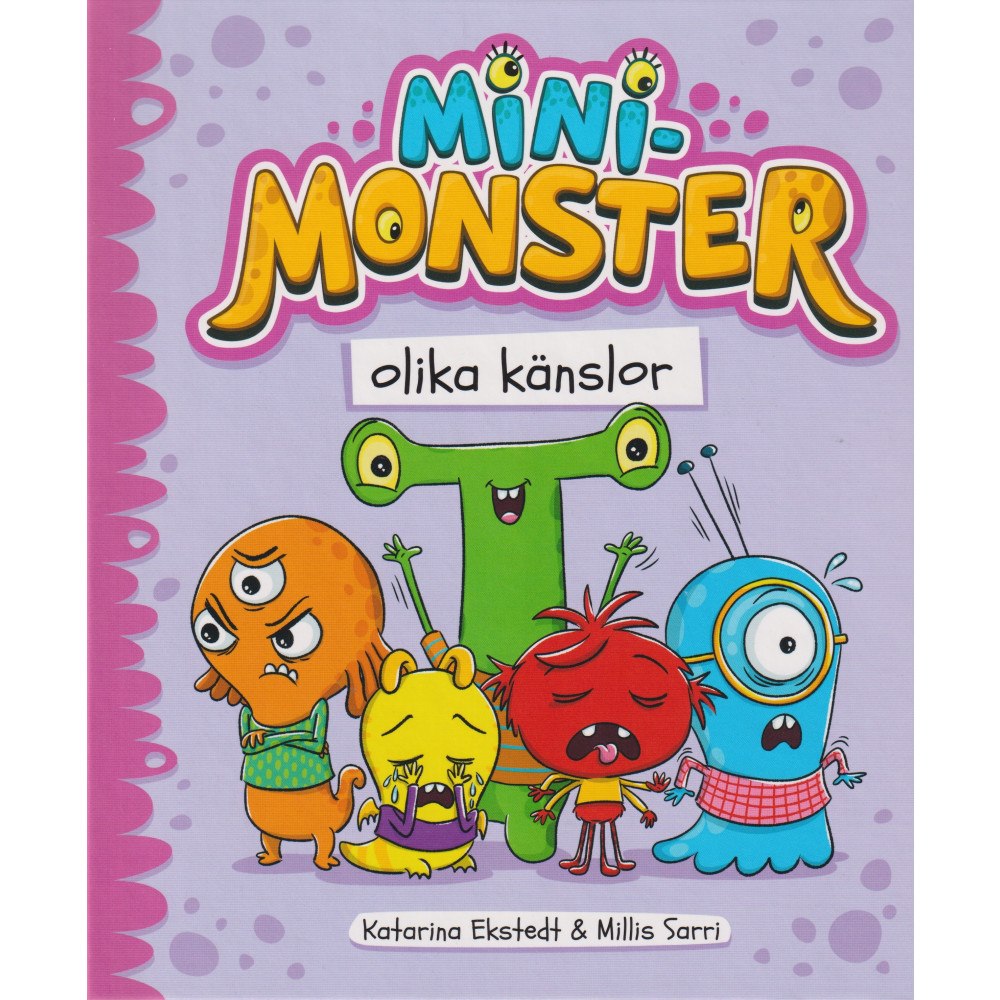 Katarina Ekstedt Minimonster olika känslor! (inbunden)