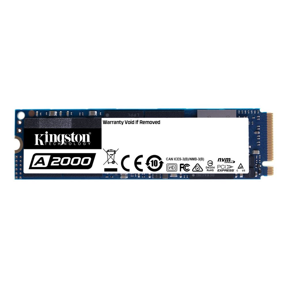 Kingston Technology Kingston A2000 - SSD - 250 GB - PCIe 3.0 x4 (NVMe)