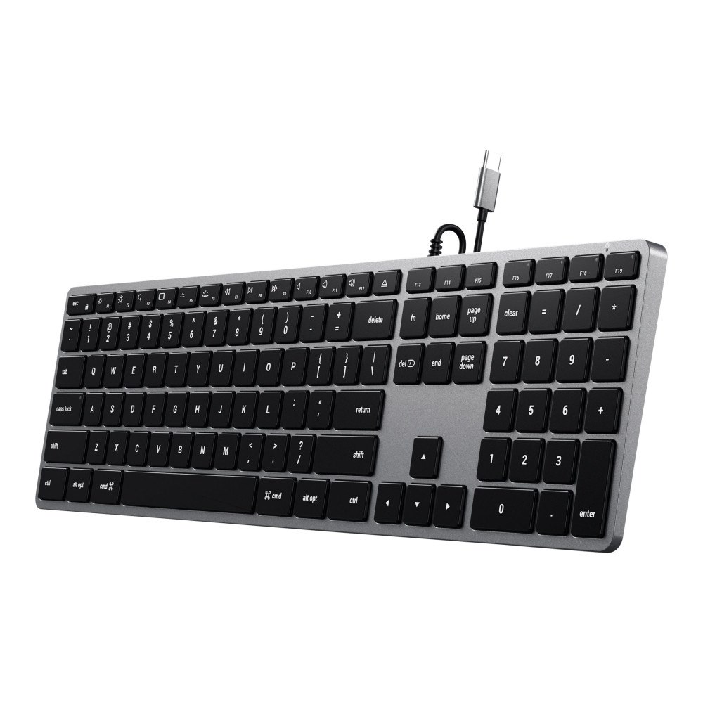 Satechi Satechi Slim W3 - tangentbord - QWERTY - Nordisk Inmatningsenhet