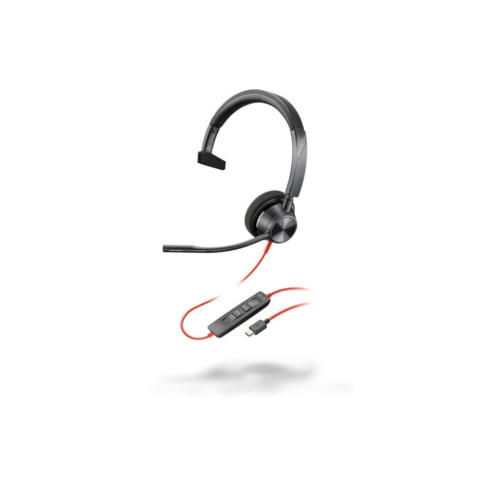 Plantronics HP Poly Blackwire 3310 - headset - USB-C