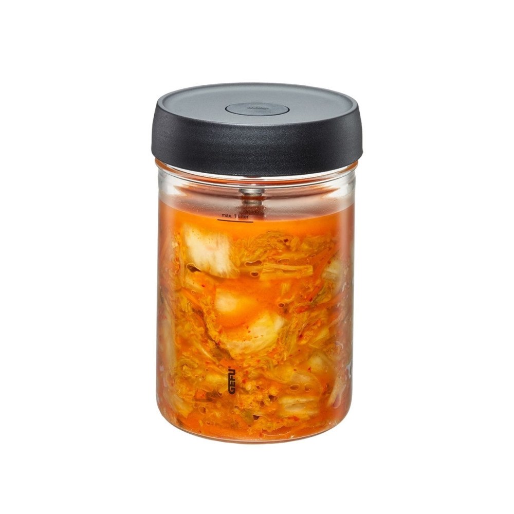 Gefu GEFU NATIVO, Grönsaker, 1 l, Glas, Plast, Transparent, 180 m...