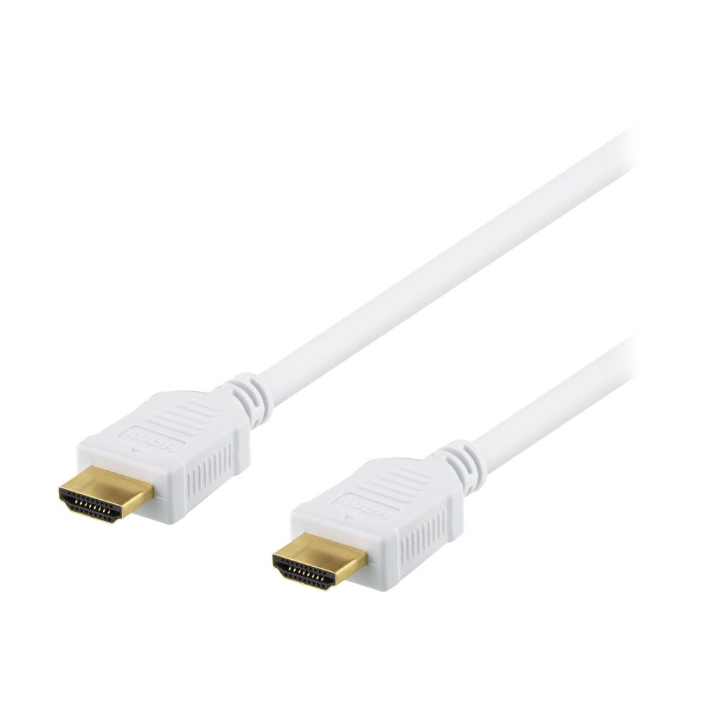 Deltaco DELTACO HDMI-1060AD - HDMI-kabel med Ethernet - 7 m
