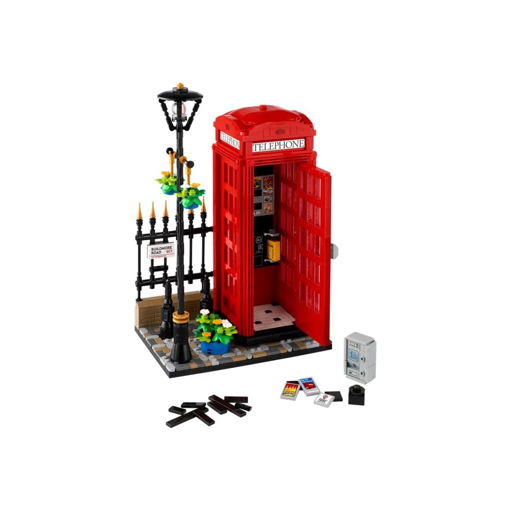 LEGO LEGO Ideas 21347 - Red London Telephone Box - byggsats