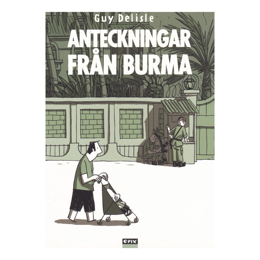 Guy Delisle Anteckningar från Burma (Myanmar) (bok, danskt band)