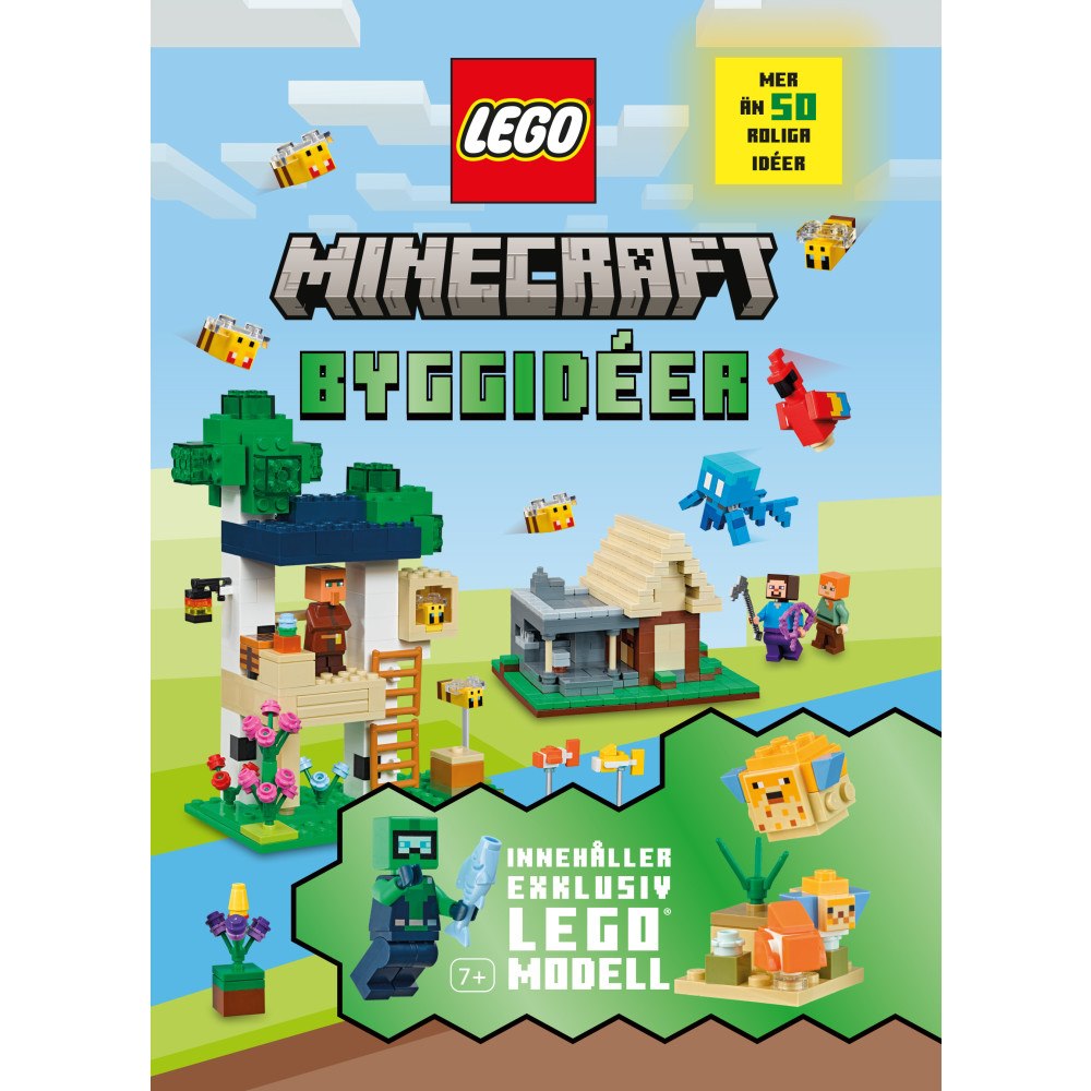 Lind & Co LEGO Minecraft byggidéer : innehåller exklusiv LEGO modell (inbunden)