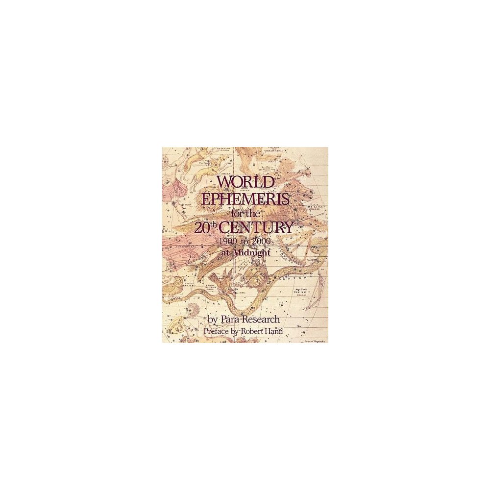 Robert Hand World Ephemeris For The 2Oth Century (Midnight) (häftad, eng)