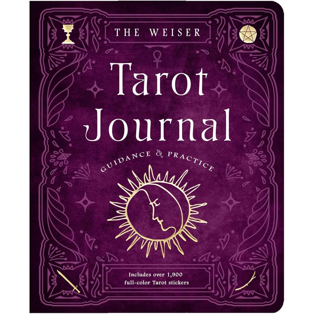 Theresa Reed Weiser Tarot Journal: Guidance and Practice (includes over 1900 Tarot stickers, layflat binding) (inbunden, eng)