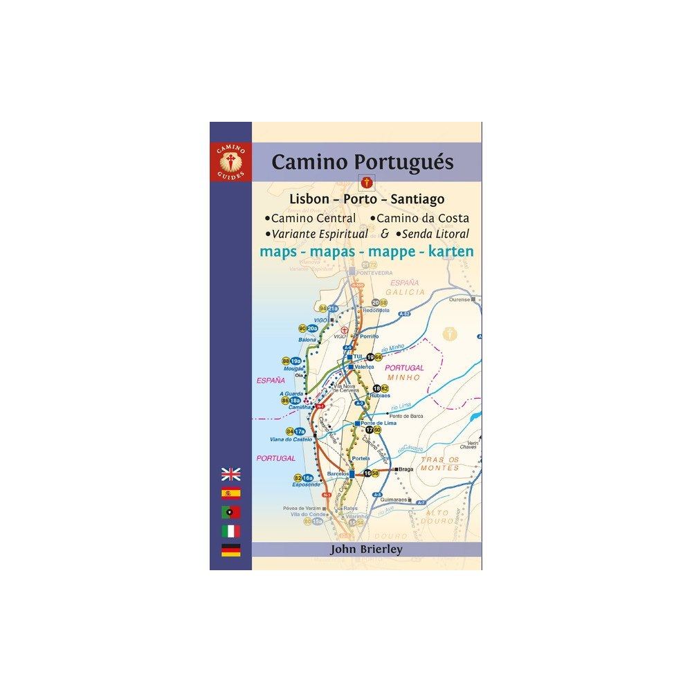 John Brierley Camino Portugués Maps Twelfth Edition (häftad, eng)
