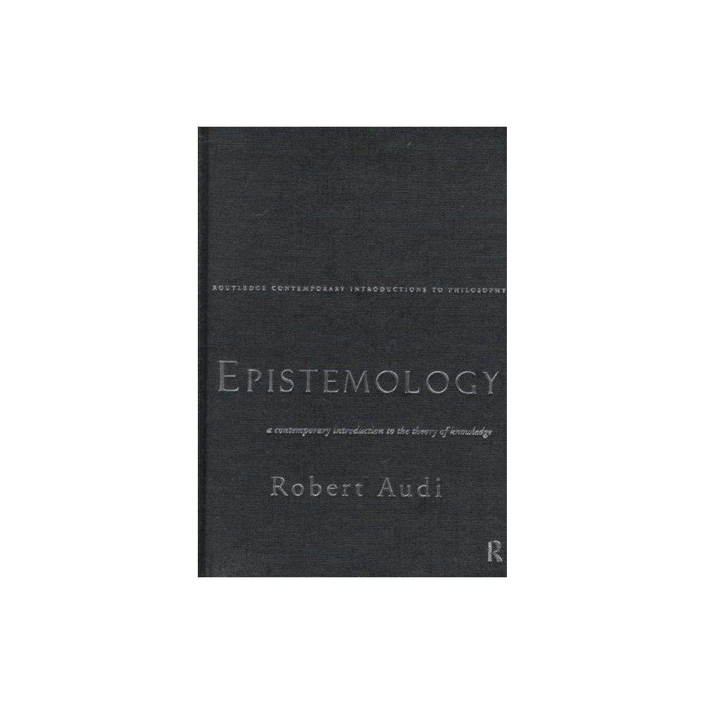 Taylor & francis ltd Epistemology (inbunden, eng)