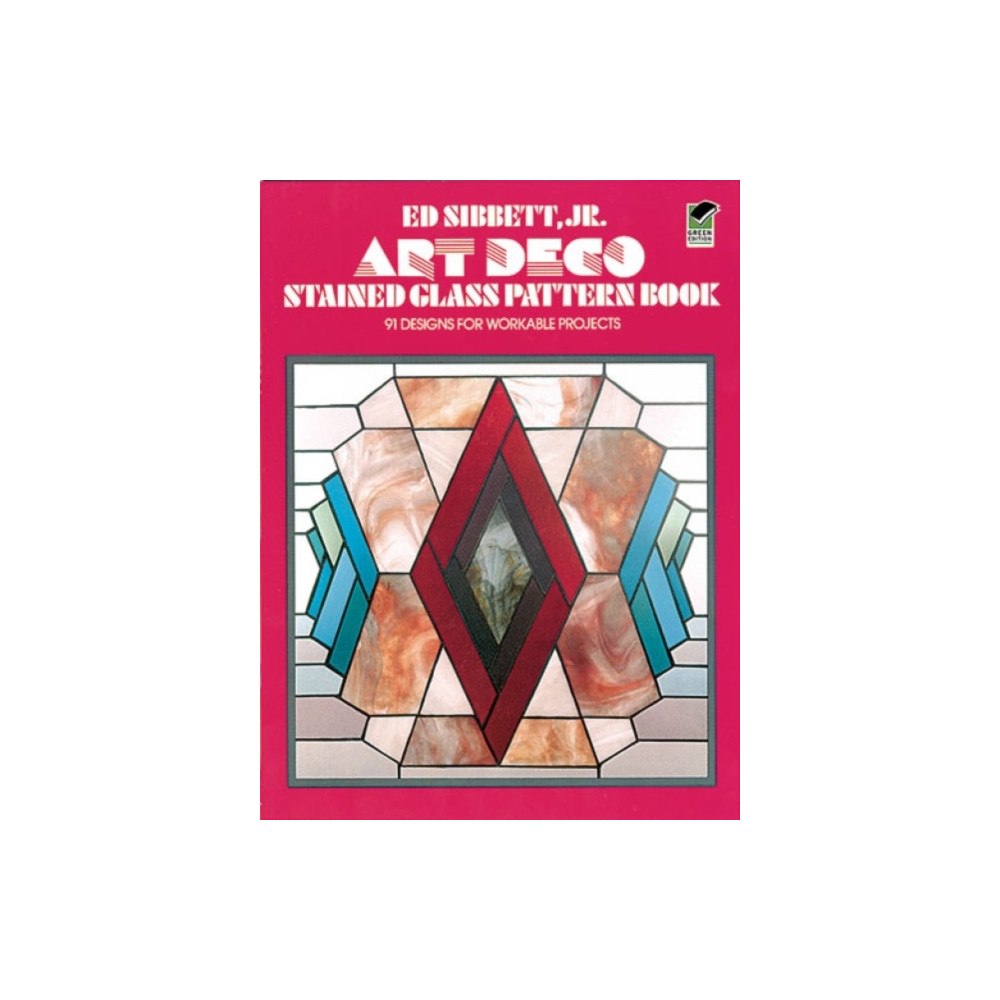 Dover publications inc. Art Deco Stained Glass Pattern Book (häftad, eng)