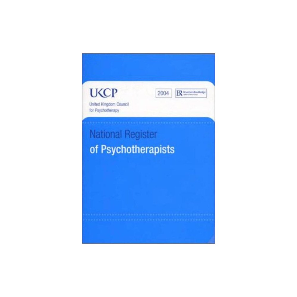 Taylor & francis ltd National Register of Psychotherapists 2004 (häftad, eng)
