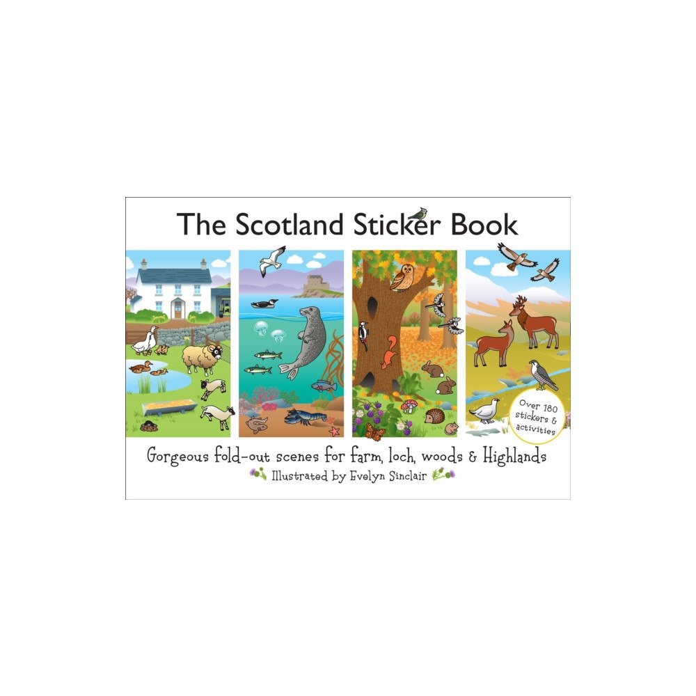 Jake Island Ltd The Scotland Sticker Book (häftad, eng)