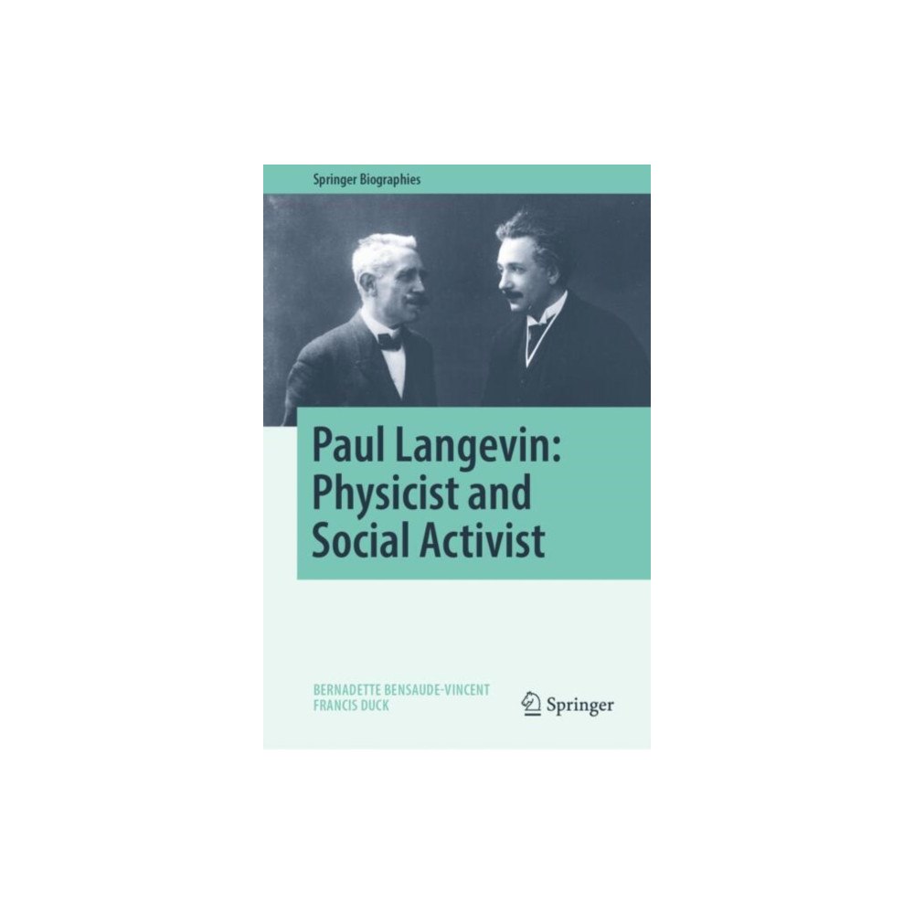Springer International Publishing AG Paul Langevin: Physicist and Social Activist (inbunden, eng)