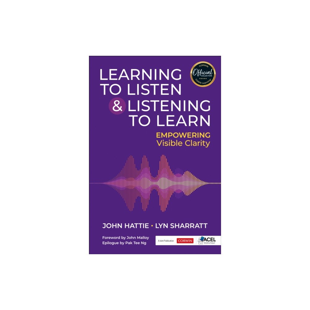 Sage publications inc Learning to Listen and Listening to Learn (häftad, eng)