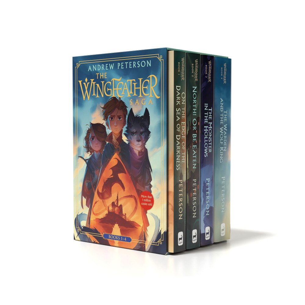 Andrew Peterson Wingfeather Saga Boxed Set: On the Edge of the Dark Sea of Darkness; North! Or Be Eaten; The Monster in the Hollows; The...