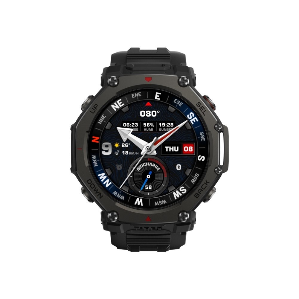 Amazfit Amazfit T-Rex 3 Pro, 3,81 cm (1.5"), AMOLED, Pekskärm, Wi-Fi...