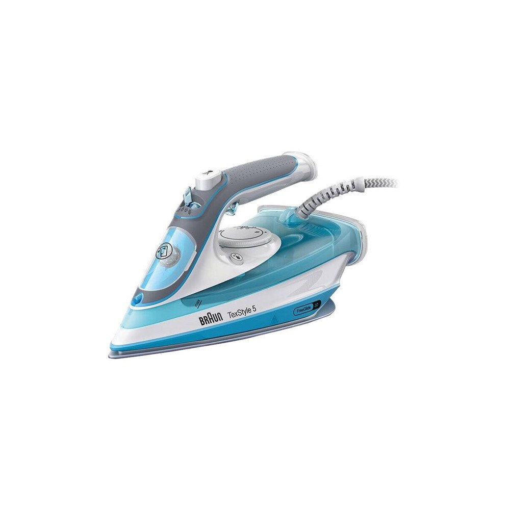 Braun Braun TexStyle 5 SI 5006 - ångstrykjärn - sula FreeGlide 3D SuperCeramic