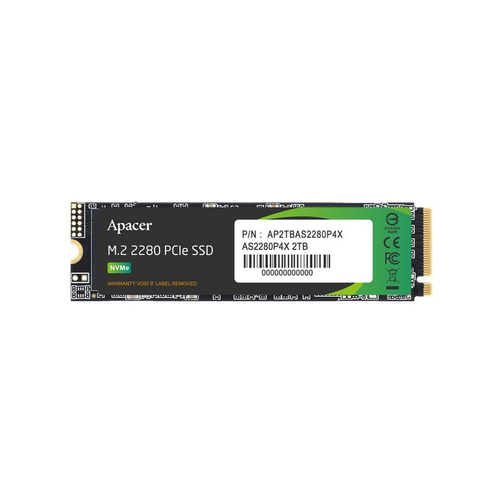 Apacer Technology Apacer AS2280P4X - SSD - 1 TB - PCIe 3.0 x4 (NVMe)