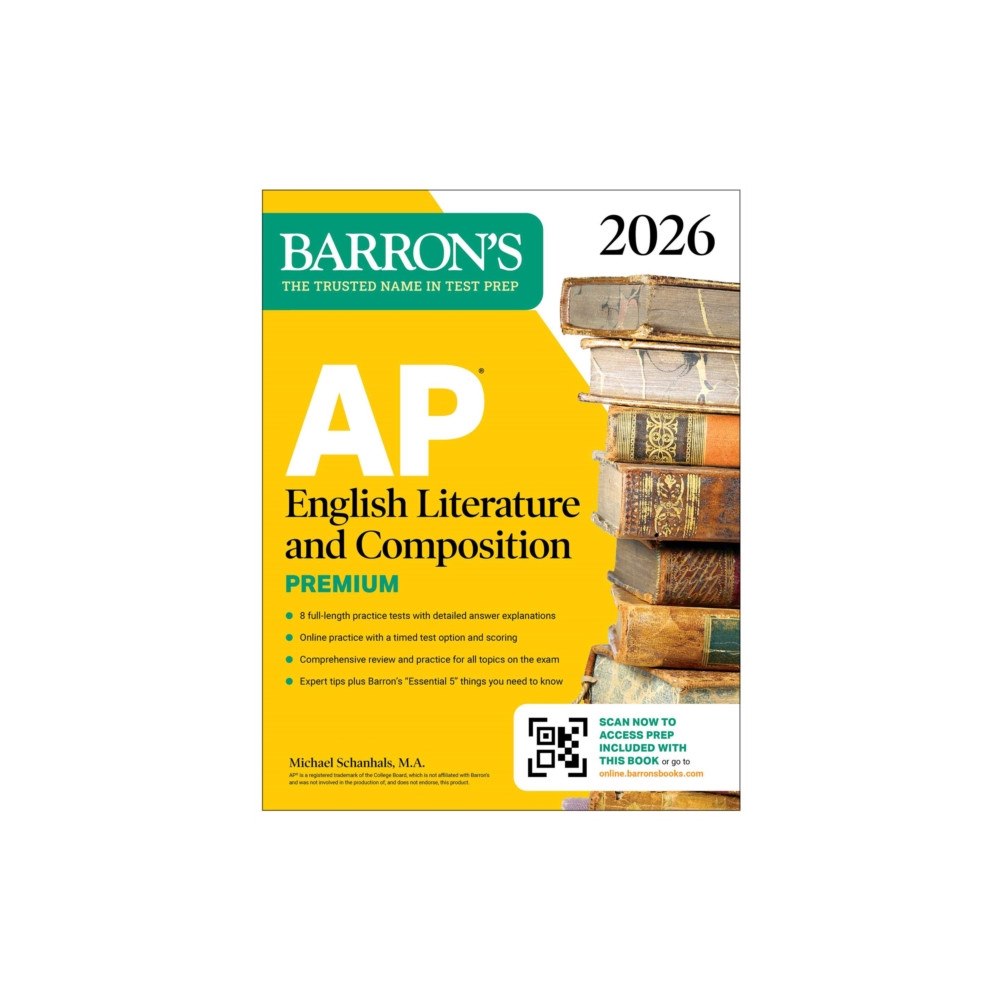 Kaplan Publishing AP English Literature and Composition Premium, 2026: Prep Book with 8 Practice Tests + Online Practice (häftad, eng)