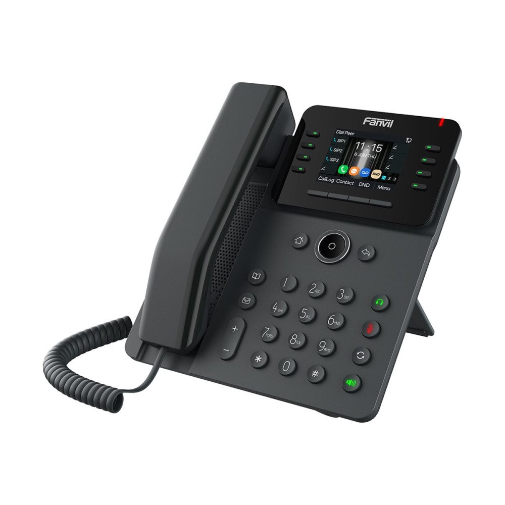 Fanvil Technology Fanvil V62W - VoIP-telefon - 6-vägs samtalsförmåg