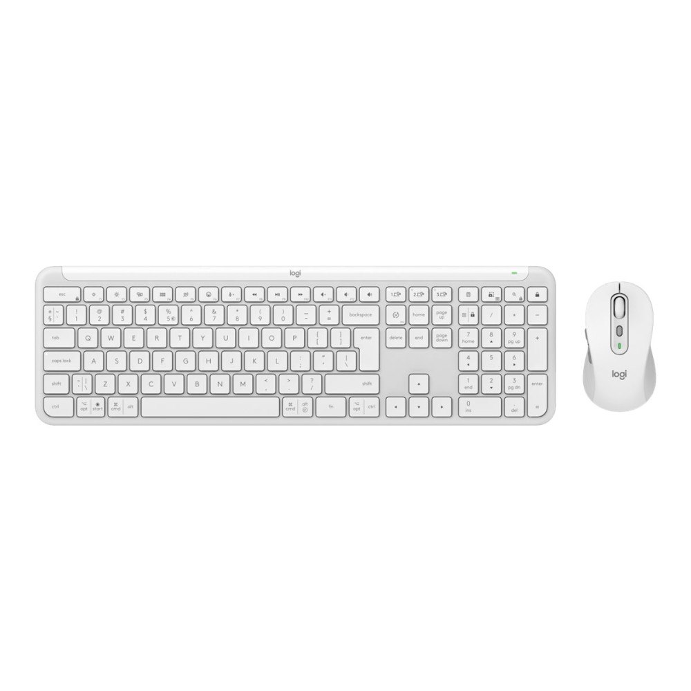 Logitech Logitech Signature Slim Combo MK950 - sats med tangentbord och mus - 100% full size - QWERTY - USA, internationellt - of...