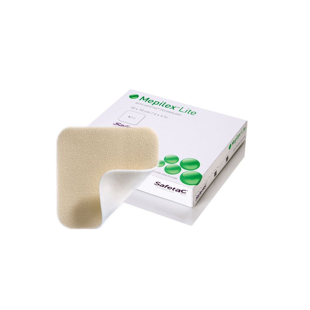 MEPILEX Mepilex Lite 10x10cm 5/fp (Skadad)