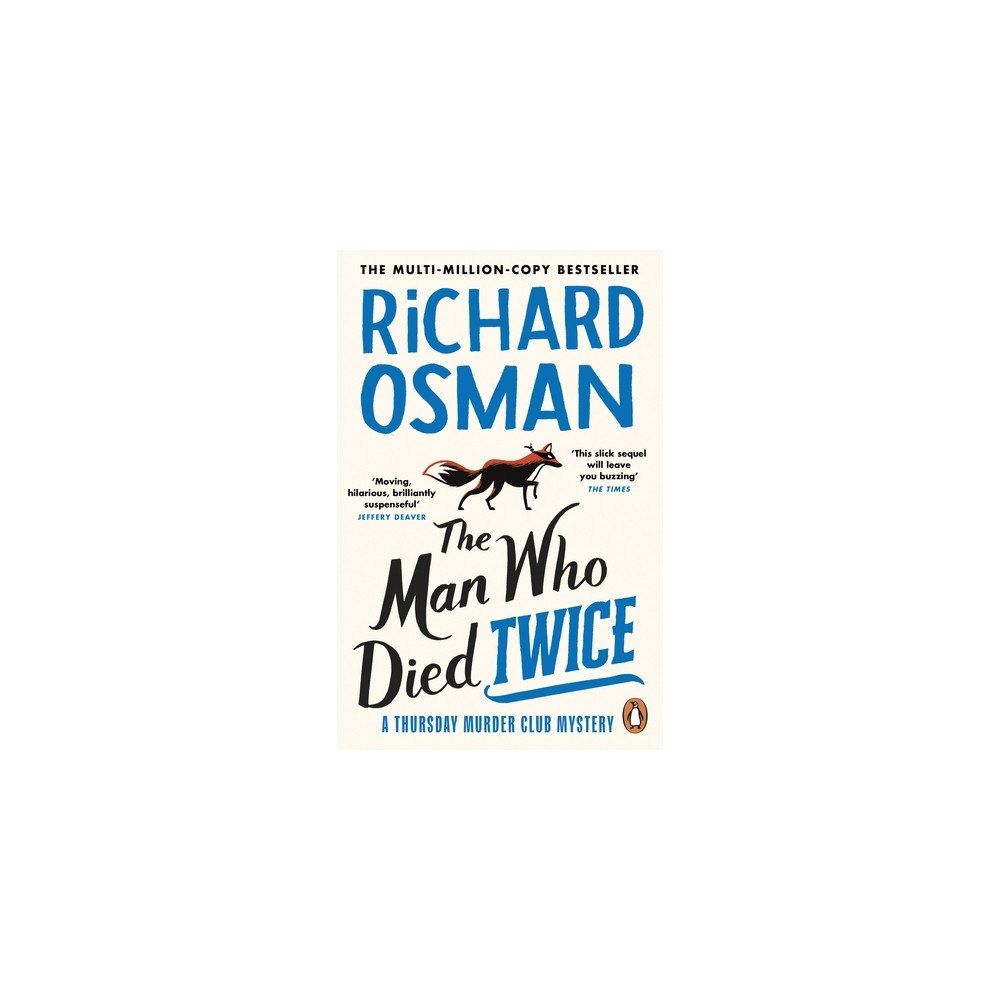 Richard Osman The Man Who Died Twice (pocket, eng)