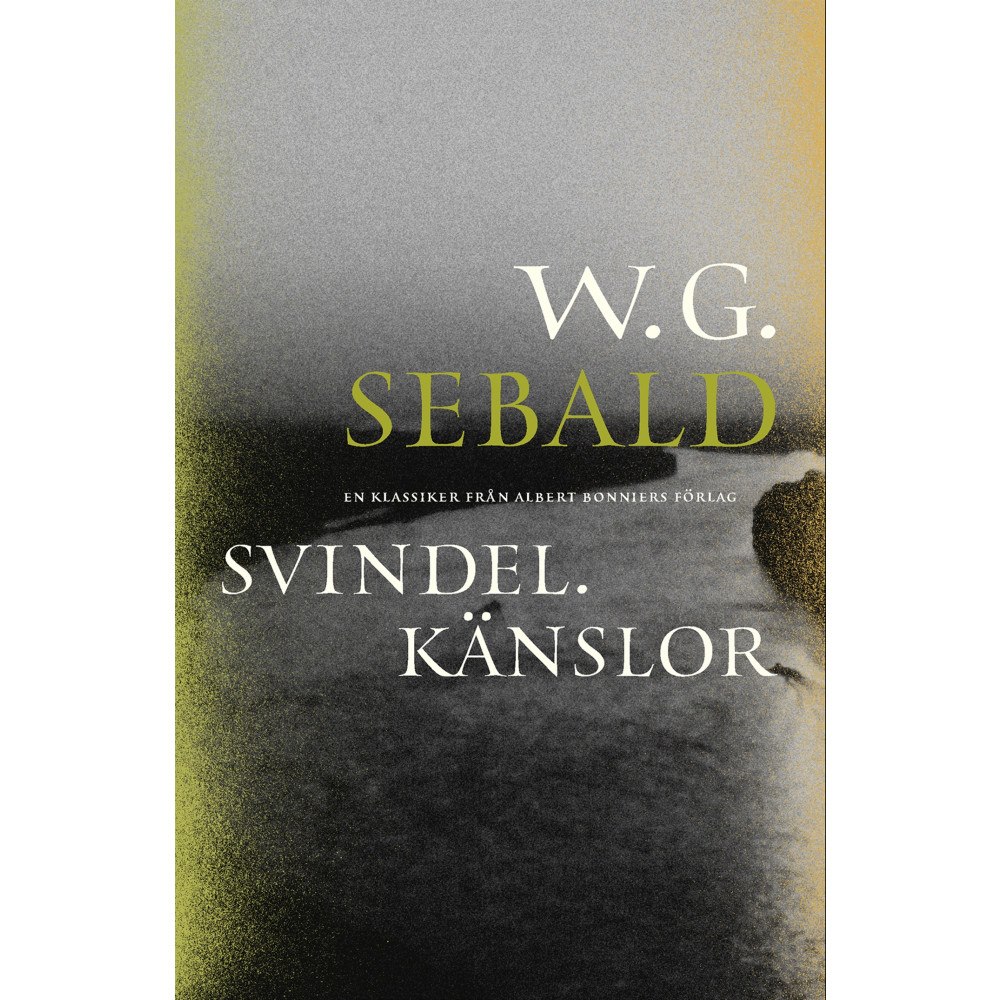 W. G. Sebald Svindel. Känslor (bok, danskt band)