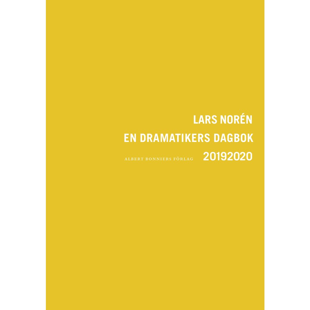 Lars Norén En dramatikers dagbok 20192020 (häftad)