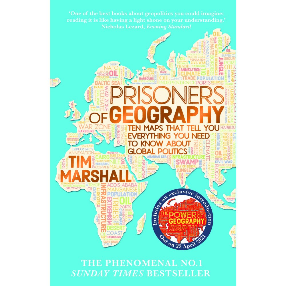 Tim Marshall Prisoners of Geography (pocket, eng)