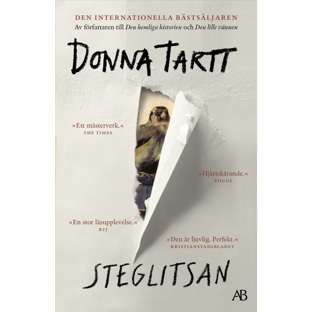Donna Tartt Steglitsan (bok, storpocket)